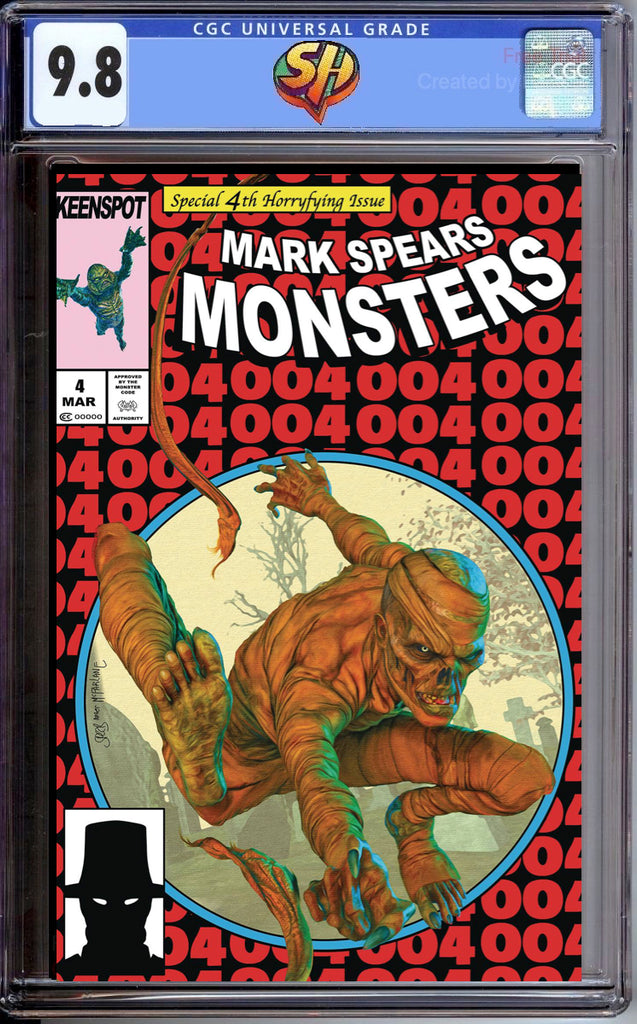 Mark Spears Monsters 4 ASM 300 Homage CGC 9.8 Pre-Sale