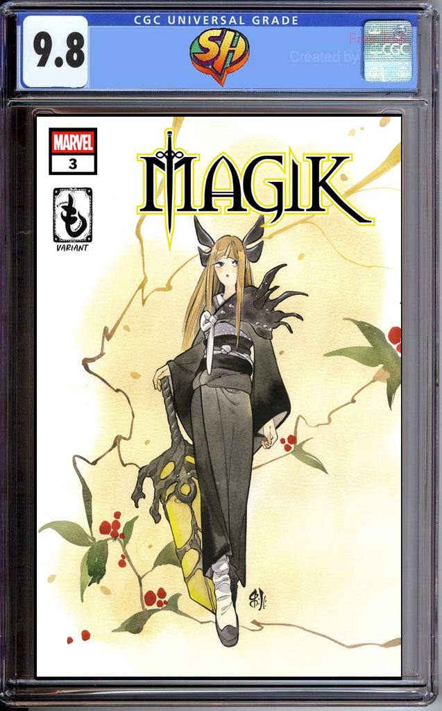 Magik 3 Peach Momoko Kimono Variant CGC 9.8 Pre-Sale