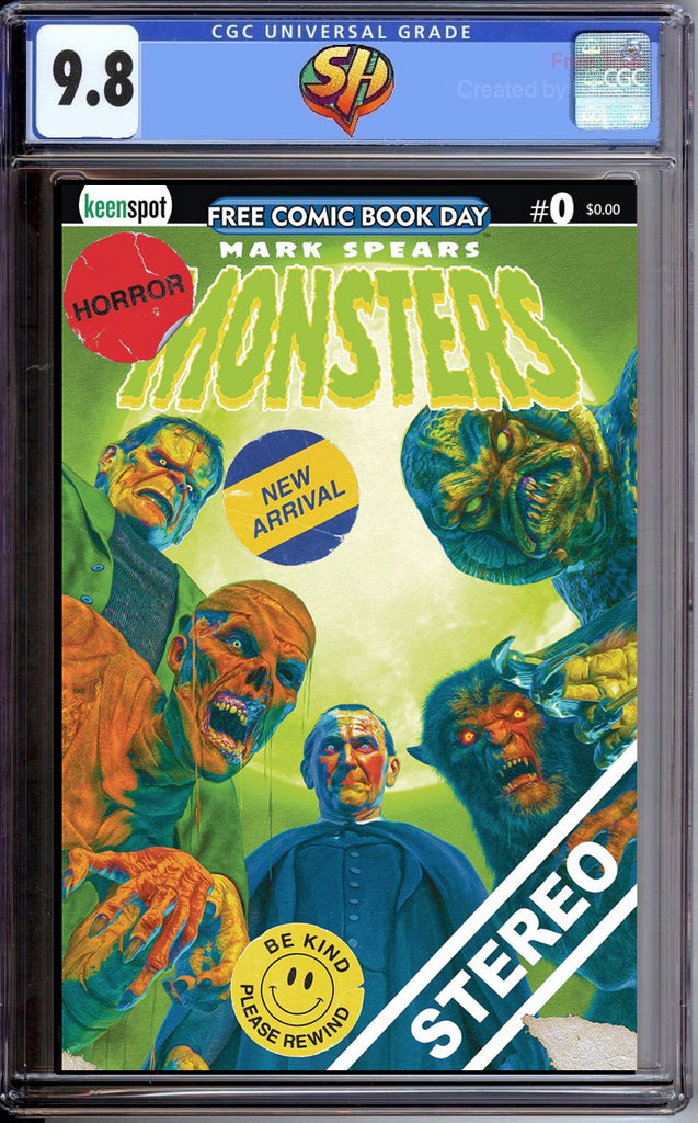 Mark Spears Monsters FCDB 2025 CGC 9.8 Pre-Sale