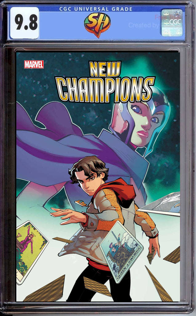 New Champions 2 Cover A CGC 9.8 Pre-Sale