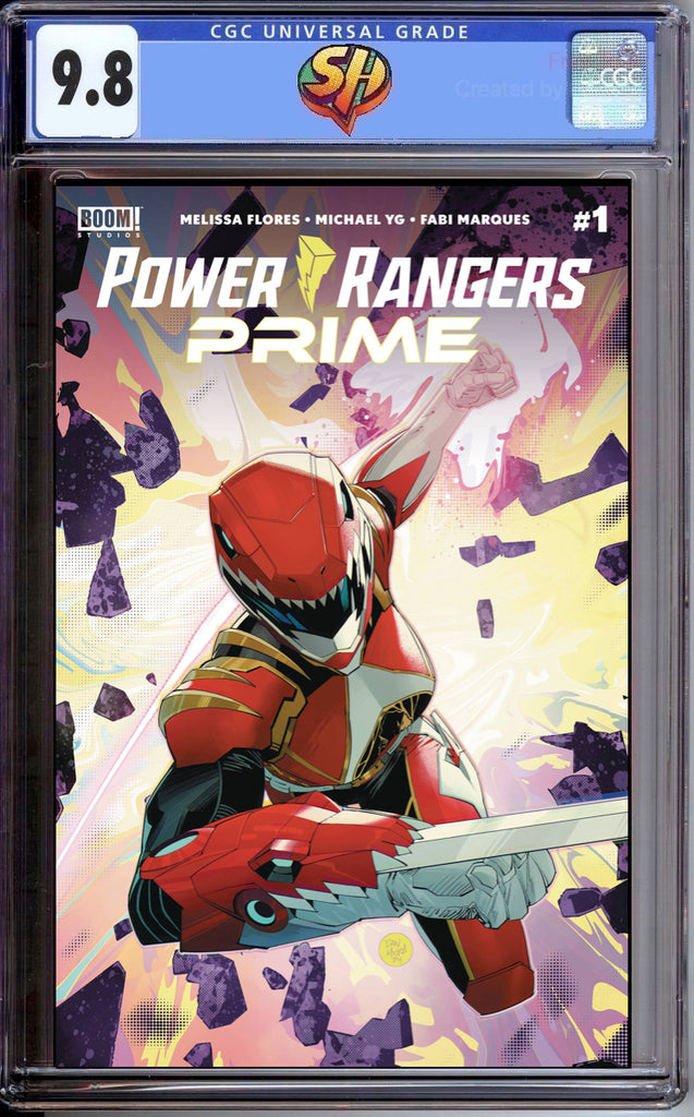 Power Rangers Prime 1 Cover A CGC 9.8 Pre-Sale