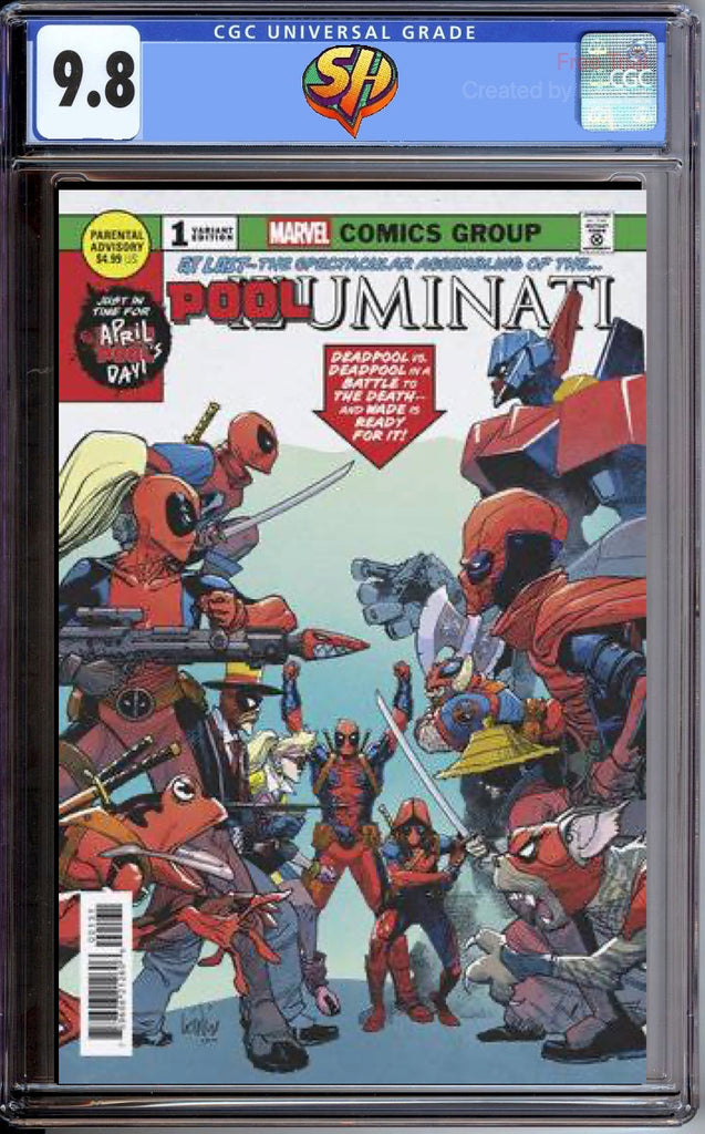 Pooluminati 1 Yu Variant CGC 9.8 Pre-Sale