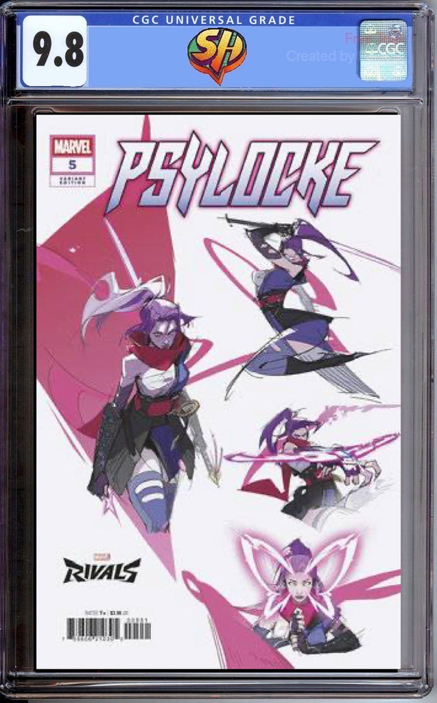 Psylocke 5 Netease Rivals Variant CGC 9.8 Pre-Sale