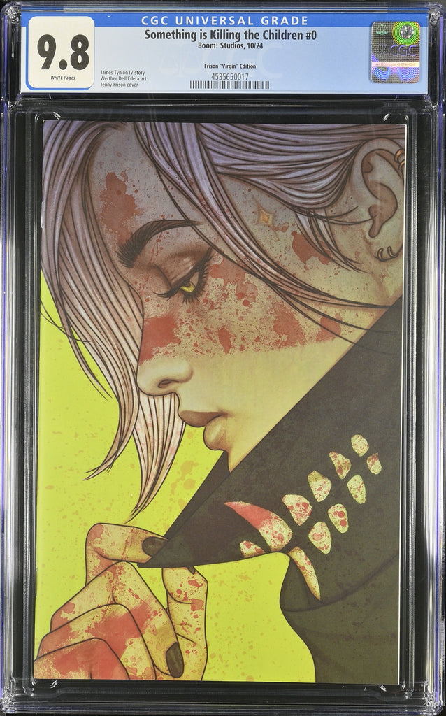 Something is Killing the Children 0 Frison 1:10 Virgin Variant CGC 9.8