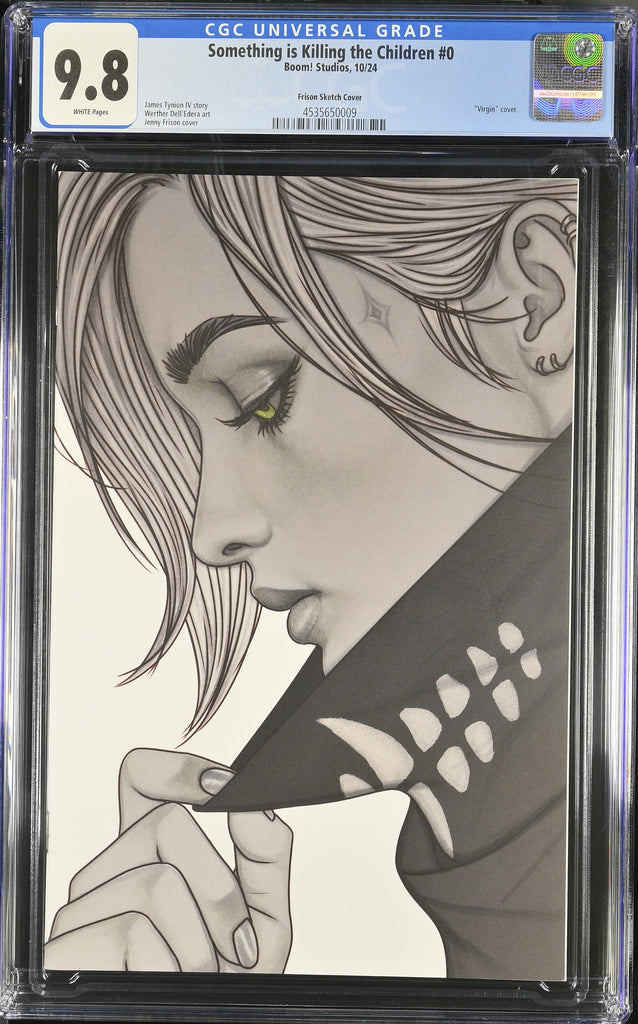 Something is Killing the Children 0 Frison 1:50 BW Variant CGC 9.8