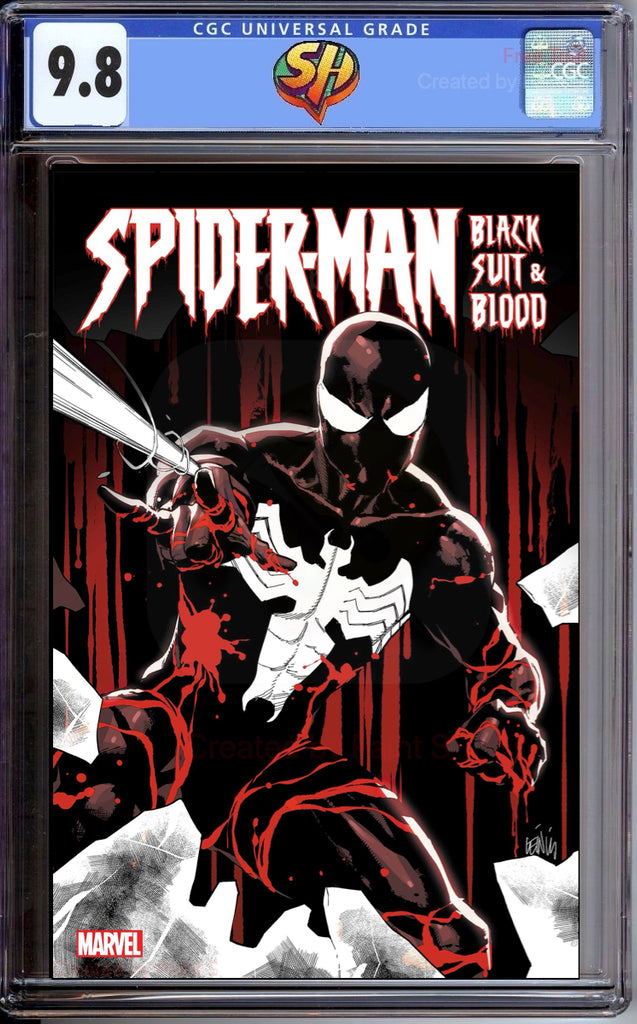 Spider-Man Black Suit and Blood 1 Cover A CGC 9.8 Pre-Sale