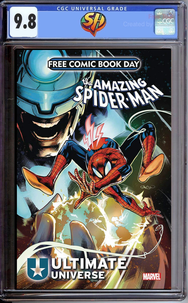 Spider-Man Ultimate Universe FCDB 2025 CGC 9.8 Pre-Sale