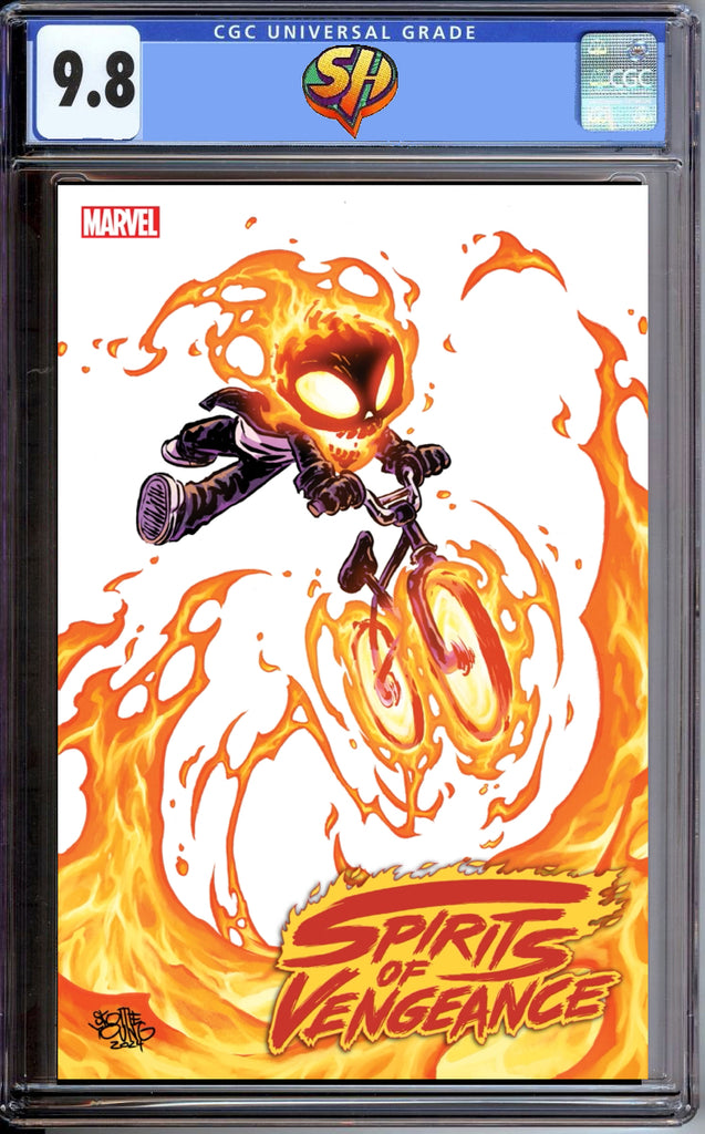 Spirits of Vengeance 1 Skottie Young Variant CGC 9.8