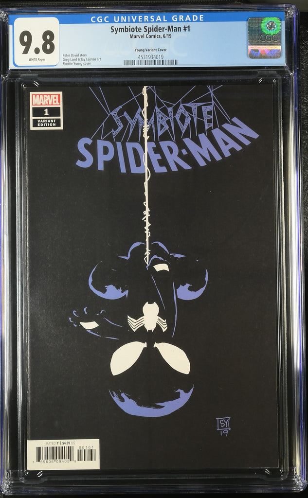 Symbiote Spider-Man 1 Skottie Young Variant CGC 9.8