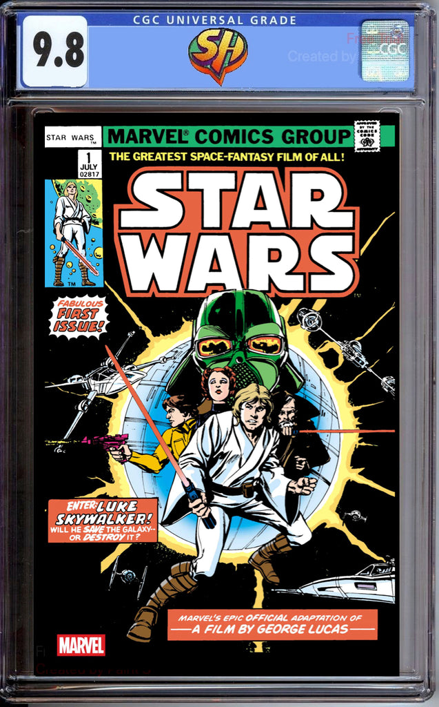 Star Wars 1 Facsimile Variant CGC 9.8 Pre-Sale