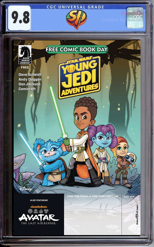 Star Wars Young Jedi Avatar FCDB 2025 CGC 9.8 Pre-Sale