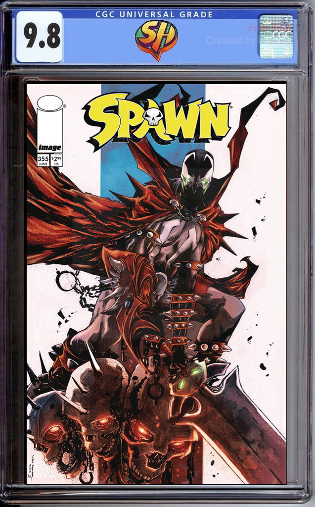 Spawn 355 Cover A Randal CGC 9.8 Pre-Sale