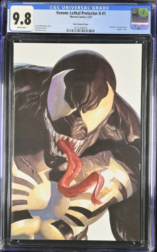 Venom Lethal Protector II 1 Alex Ross Timeless Variant CGC 9.8