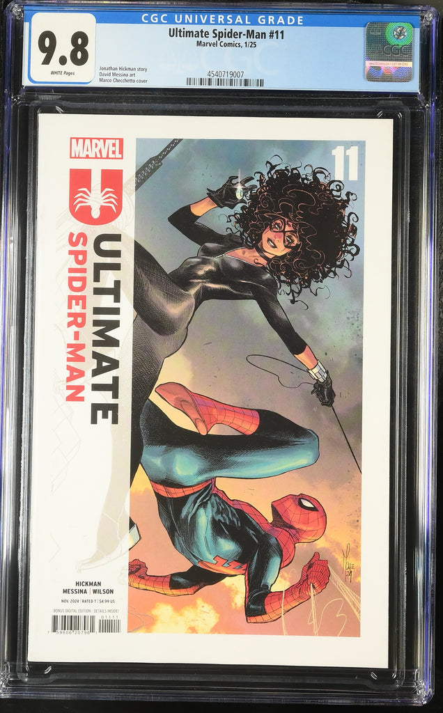 Ultimate Spider-Man 11 Cover A  CGC 9.8