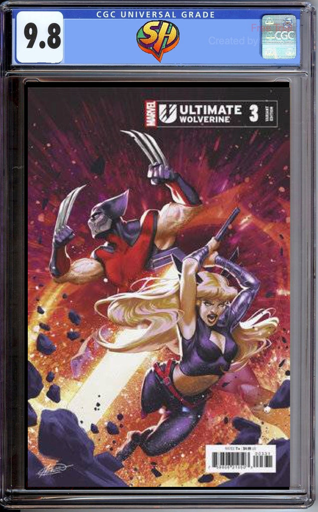 Ultimate Wolverine 3 Manhanini Variant CGC 9.8 Pre-Sale