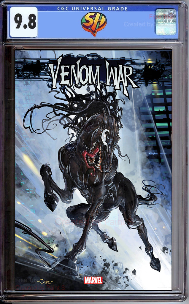 Venom War 1 Crain Variant CGC 9.8 Pre-Sale