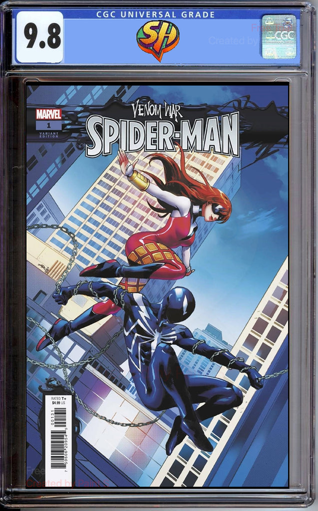 Venom War Spider-Man 1 Ramcheron Variant CGC 9.8 Pre-Sale