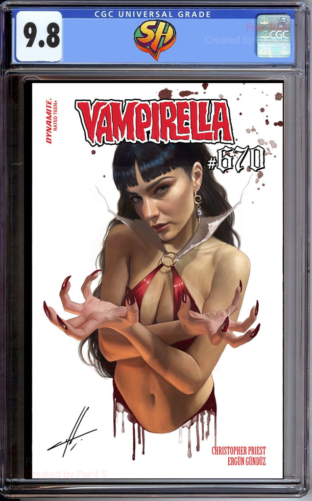 Vampirella 670 Cohen Variant CGC 9.8 Pre-Sale