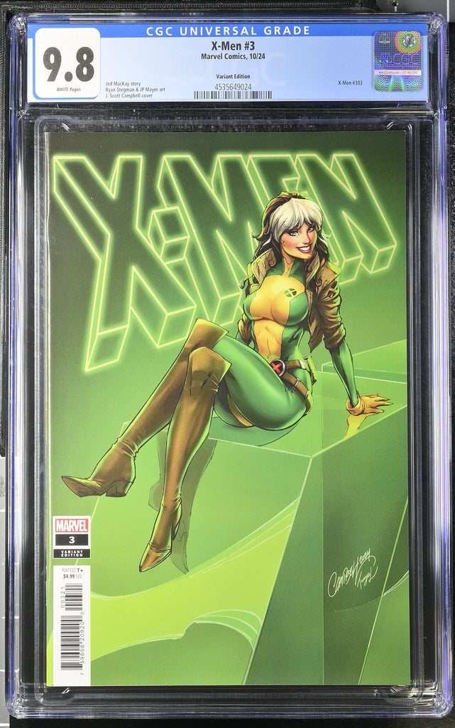 X-Men 3 JSC Campbell Variant CGC 9.8 I