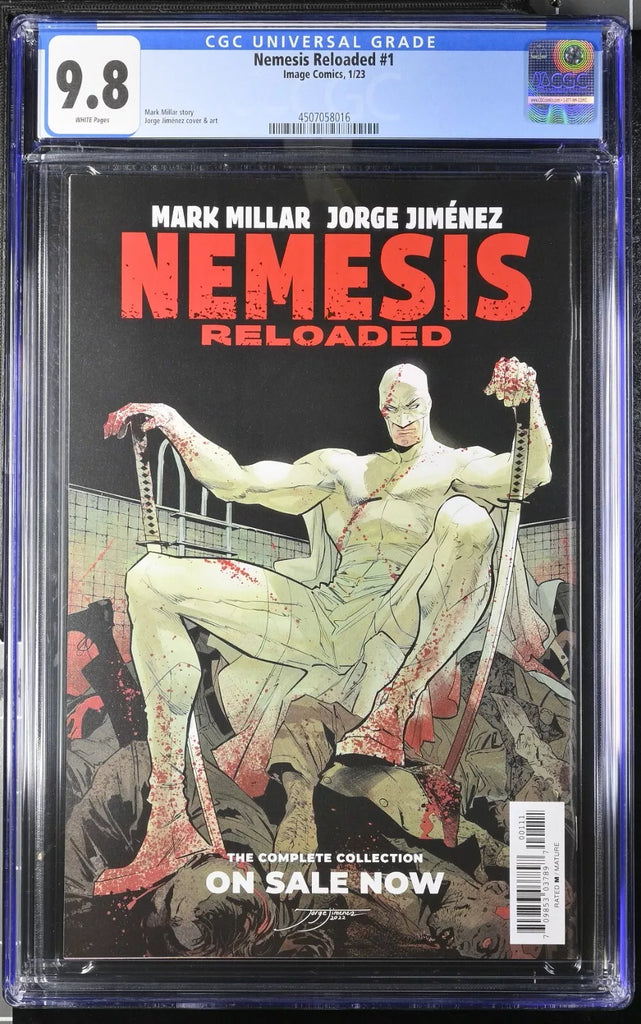 Nemesis Reloaded 1 Cover A  CGC 9.8