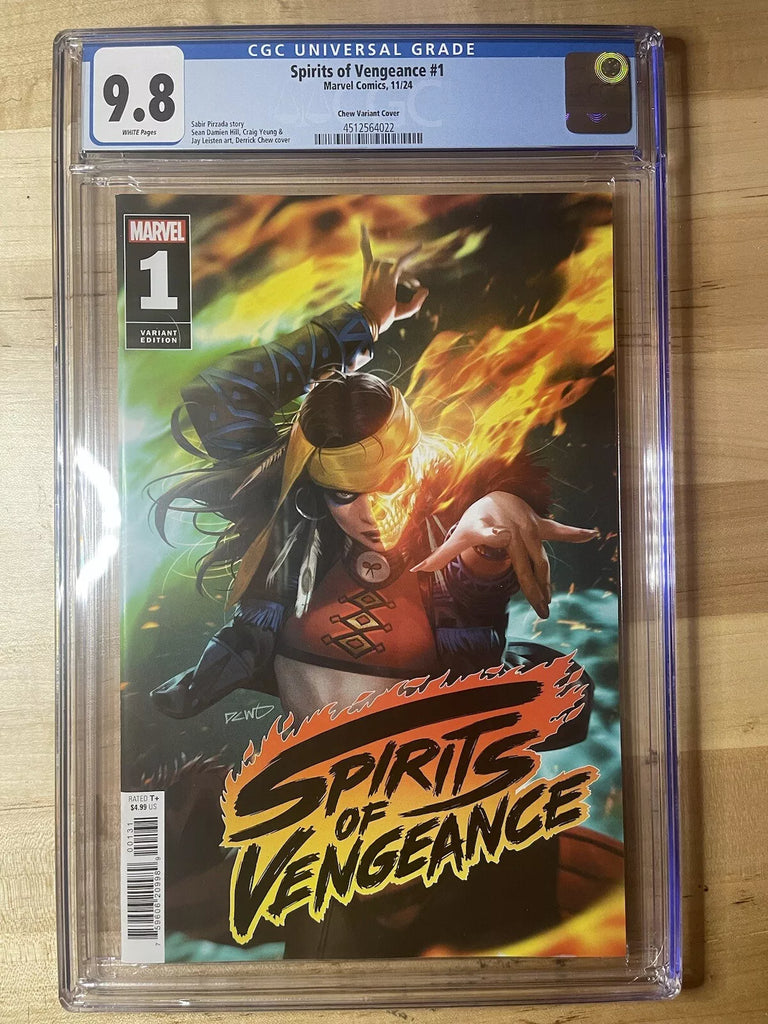 Spirits of Vengeance 1 Chew Variant CGC 9.8 CGC 9.8 Marvel Comics