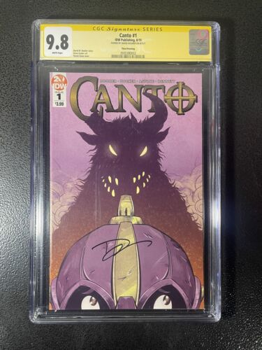 Canto 1 Third Printing CGC 9.8 SS