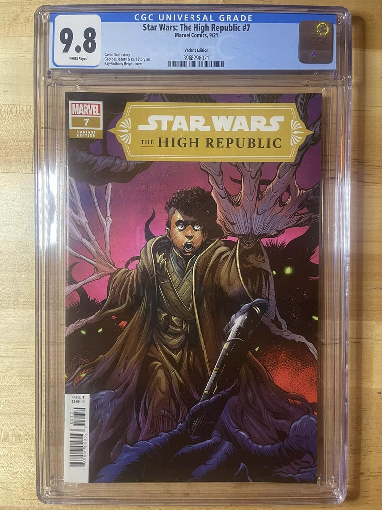 Star Wars High Republic 7 Height 1:25 Variant CGC 9.8 2023